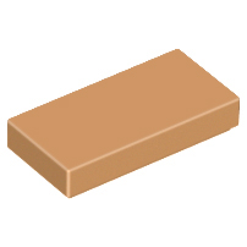 Tegel 1x2 Medium Nougat